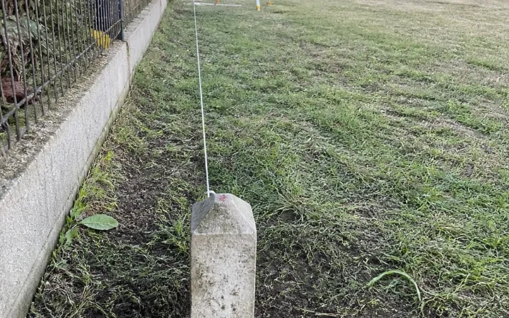 Deslinde y amojonamiento de terreno