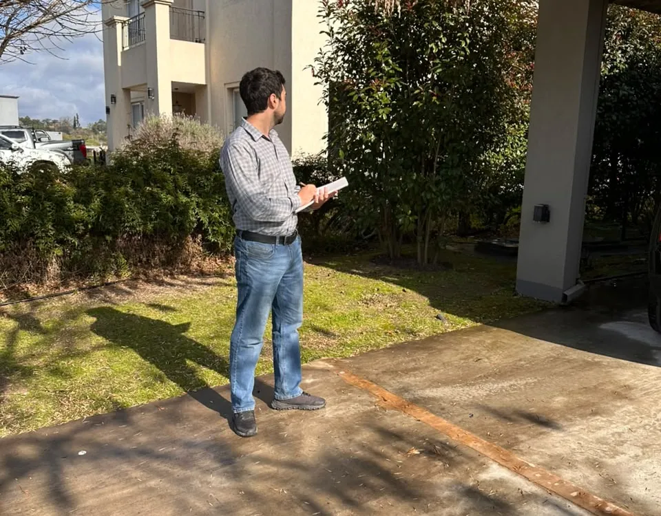 Agrimensor para escritura de propiedad