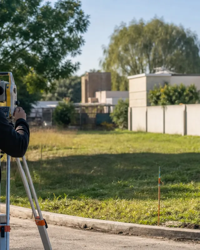 Relevamiento topográfico para obra